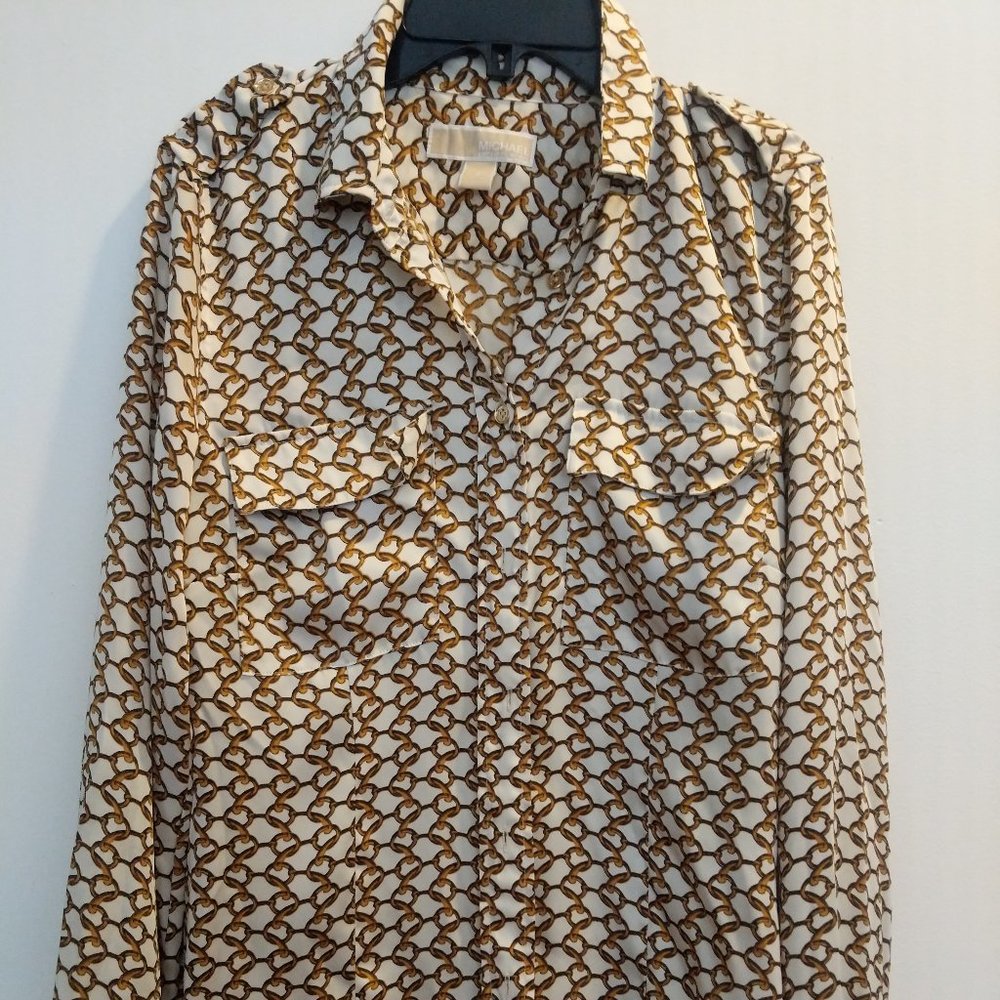Michael Kors Chain-Print blouse